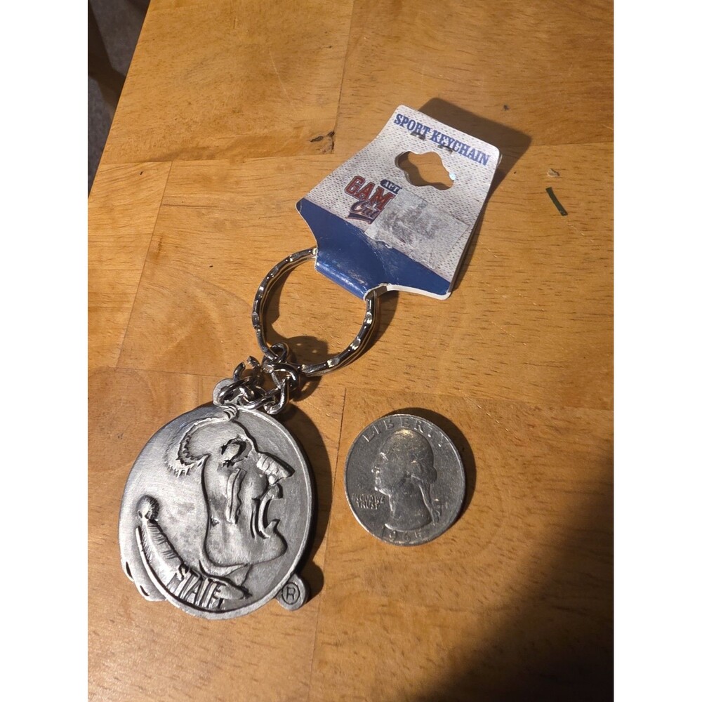 Florida State Seminoles Keychain Heavy Pendant New Jei